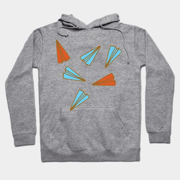 Paper Planes Hoodie by evannave